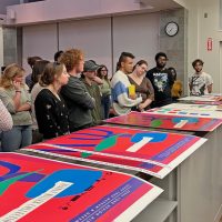 Linda Powell presents design process to WMU students