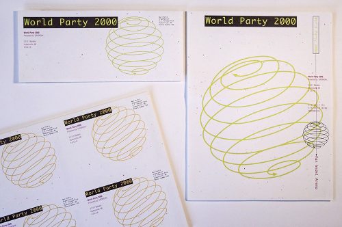 World Party 2000 Stationery System