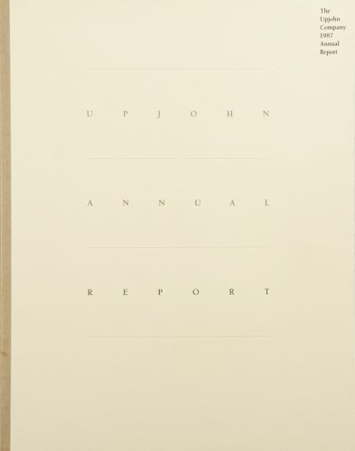 1987 Upjohn Annual Report