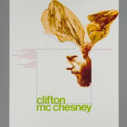 Clifton McChesney Exhibition Poster/Mailer