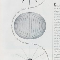 Nelson Clock and Lamp Ad